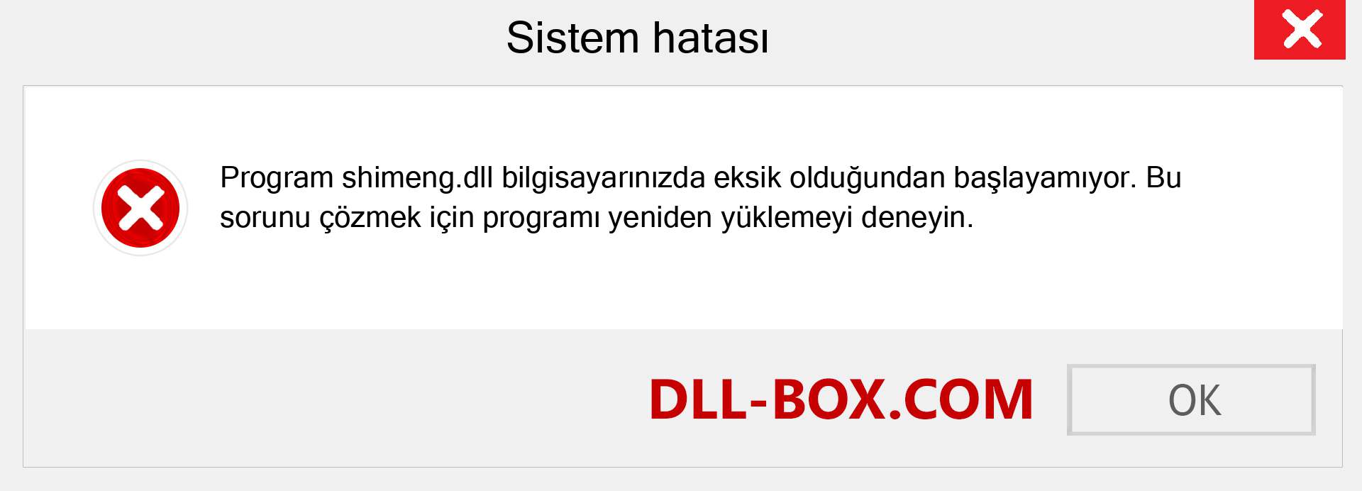 shimeng.dll dosyası eksik mi? Windows 7, 8, 10 için İndirin - Windows'ta shimeng dll Eksik Hatasını Düzeltin, fotoğraflar, resimler